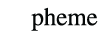Pheme Logo